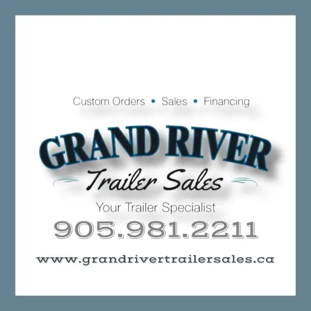 Aluminum 7x16 Tandem Axle Landscape Utility trailer Byfold rear  in Cargo & Utility Trailers in Brantford - Image 10