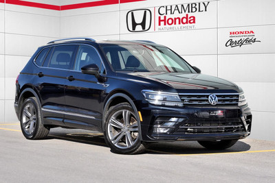 2019 Volkswagen Tiguan HIGHLINE + R-LINE + JAMAIS ACCIDENTÉ