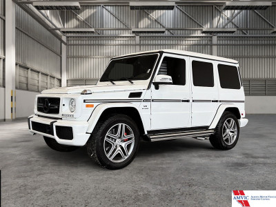 2017 Mercedes-Benz G63 AMG SUV Low km's! Highly equipped!