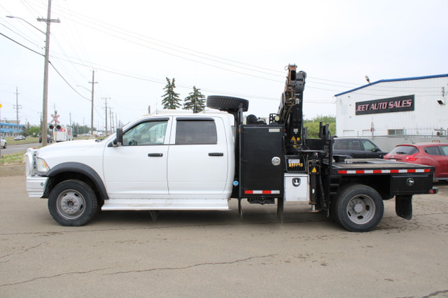 2014 Dodge RAM 5500 SLT CREW CAB PICKER TRUCK WITH HIAB 077 BOOM in Cars & Trucks in Edmonton