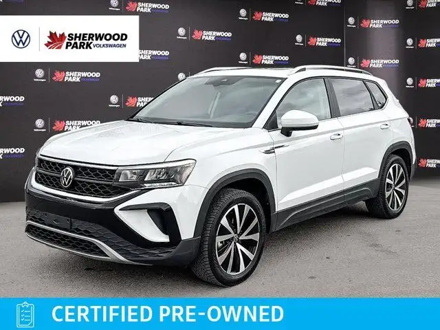 2023 Volkswagen Taos Comfortline | VW CERTIFIED | LEATHER SEATS in Cars & Trucks in Strathcona County - Image 2