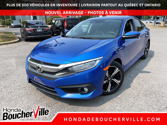 2016 Honda Civic Sedan Touring CUIR, NAVIGATION, TOIT, TURBO 1,5 in Cars & Trucks in Longueuil / South Shore - Image 3