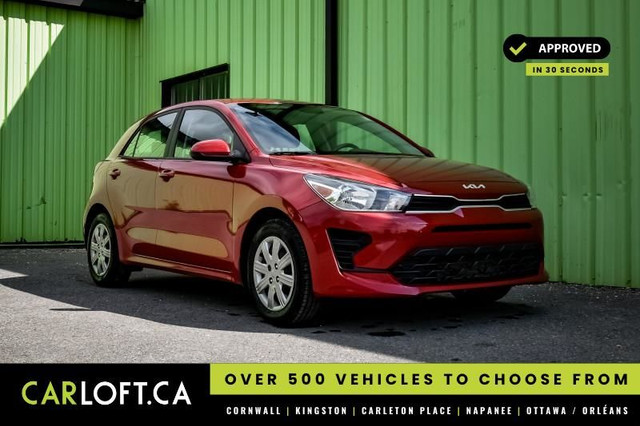 2022 Kia Rio 5-door LX Premium • HEATED SEATS • APPLE CARPLAY in Cars & Trucks in Cornwall