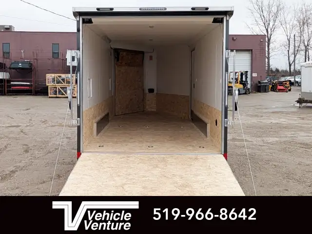 2024 LOOK 7.5X19 AVAL DLX ALUM 12" X HT RAMP SILVER $48/WK OAC in Cargo & Utility Trailers in Oakville / Halton Region - Image 8