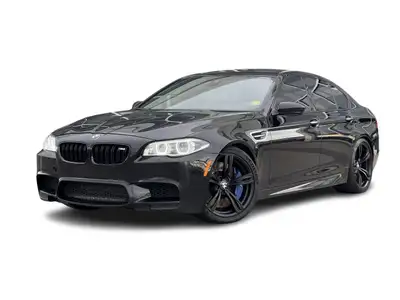 2016 BMW M5 Base 4.4L V8 DOHC 32V TwinPower Turbo 4D Sedan RWD 7-Speed Automatic Black Sapphire Meta...