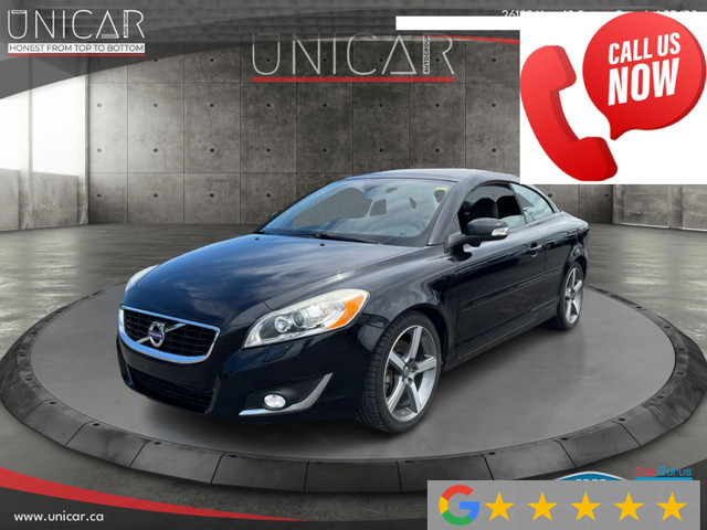 2012 Volvo C70 No Accidents T5 Conv Blind Spot Leather Seats Pre in Cars & Trucks in Markham / York Region - Image 3