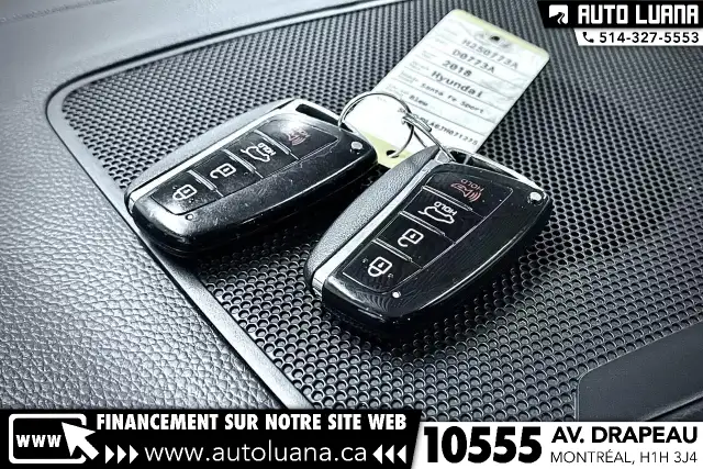 2018 HYUNDAI Santa Fe Sport Limited AWD/TOIT PANO/CAMERA/NAVI/CU in Cars & Trucks in City of Montréal - Image 36