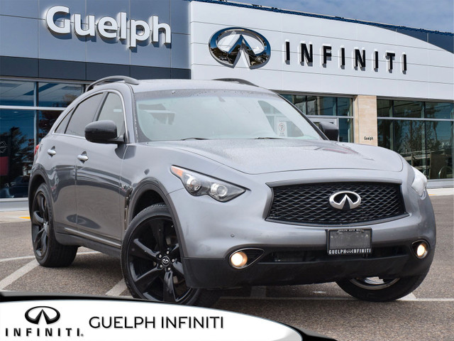2017 Infiniti QX70 Sport | SERVICED HERE | LEATHER | SUNROOF in Cars & Trucks in Guelph
