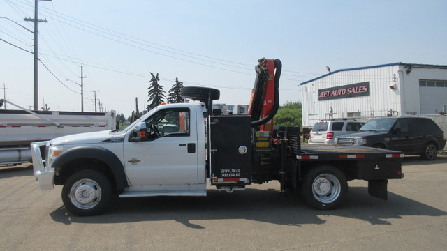 2012 Ford F-550 XLT PICKER TRUCK WITH PALFINGER PK6501 BOOM CRAN in Cars & Trucks in Edmonton