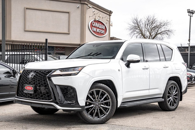 2023 Lexus LX LX 600 F SPORT 7 PASS NAVI SUNROOF BSM LOW RED INT in Cars & Trucks in City of Toronto - Image 3