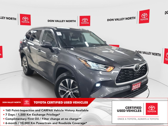 2023 Toyota Highlander XLE CERTIFIED | ACCIDENT FREE | TPMS in Cars & Trucks in City of Toronto