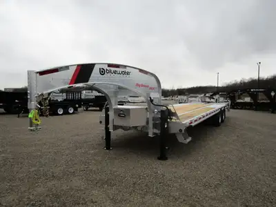 K-Trail Galvanized Beavertail Gooseneck Trailer 28,075 Lb is $36,510.00 ! Ord: 21977-3 - Ser: 2RYKGP...