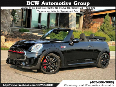 2017 MINI Cooper Convertible John Cooper Works Rare Manual WOW!