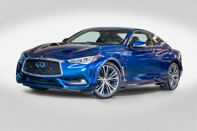 2018 Infiniti Q60 COUPE* LUXE* AWD* CUIR* TOIT OUVRANT* INSPECTI in Cars & Trucks in City of Montréal