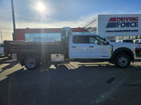 2023 Ford Super Duty F-550 DRW XLT 4WD Crew Cab 203" WB 84" CA, 12ft Gravel Box, 6.7L V8 Diesel, Rem... (image 9)