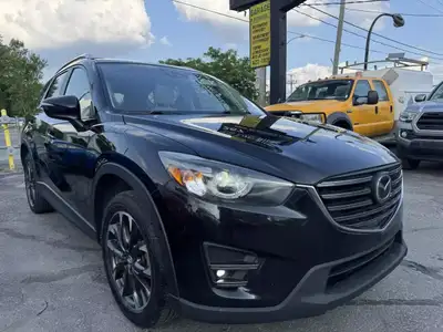 2016 Mazda CX-5 GT/Touring AWD freins neuf en avant avec intérieur en cuir blanc 2 clés navigation a...