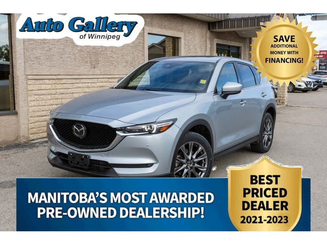 2021 Mazda CX-5 SIGNATURE AWD | LEATHER | SUNROOF | HTD/CLD SEAT in Cars & Trucks in Winnipeg