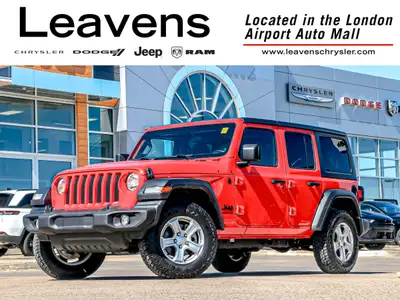 Firecracker Red Clearcoat 2023 Jeep Wrangler 8-Speed Automatic 2.0L I4 DOHCPush–button start, 8 Spea...