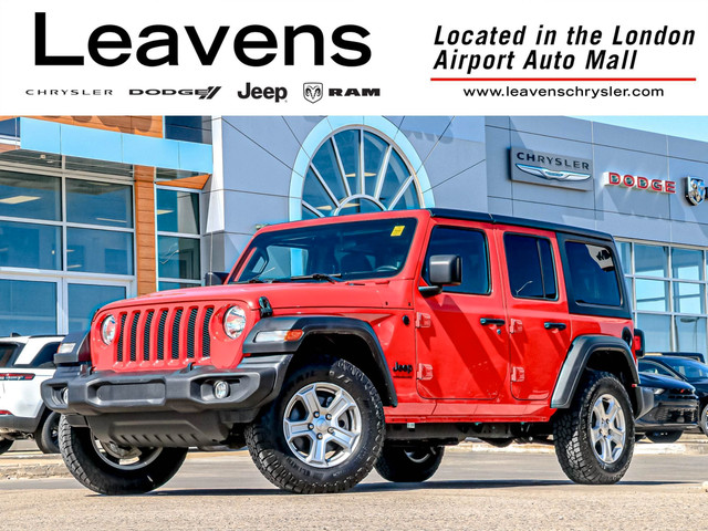 2023 Jeep Wrangler Sport 4WD | Push-start Button | Tinted Gla... in Cars & Trucks in London
