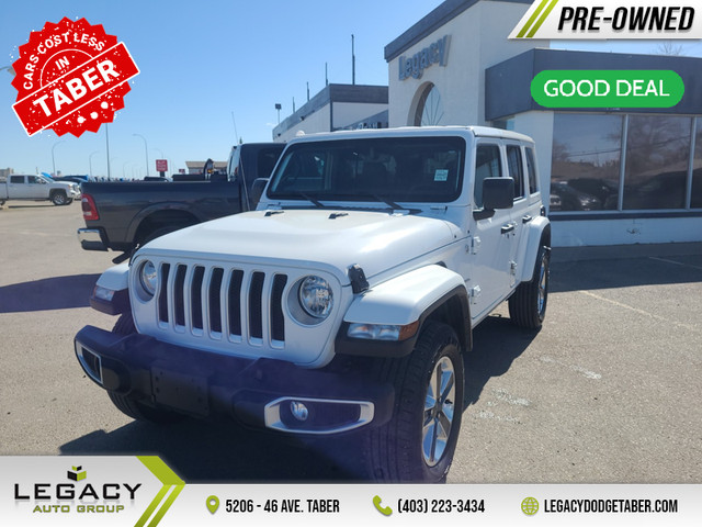 2023 Jeep Wrangler Sahara - Navigation - Premium Audio in Cars & Trucks in Lethbridge