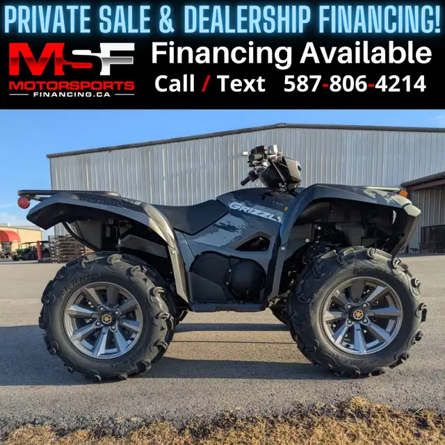 2025 YAMAHA GRIZZLY 700 (FINANCING AVAILABLE) in ATVs in Strathcona County - Image 2