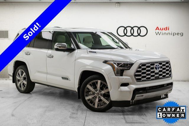 2023 Toyota Sequoia Limited | Capstone | Head Up Display | 22 in Cars & Trucks in Winnipeg
