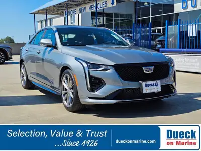 Elite and exhilarating, our 2024 Cadillac CT4 V-Series Sedan is designed for demanding drivers in Ar...