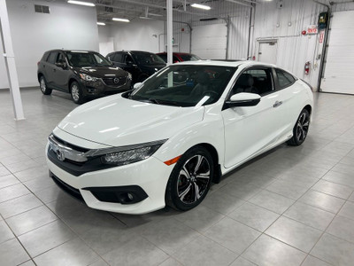  2017 Honda Civic Coupe TOURING- TOIT +CUIR +CAMÉRA !!!