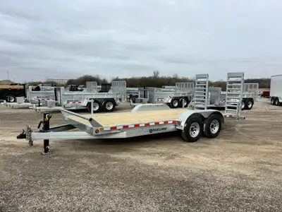 Canada Trailers Galvanized Car Hauler Trailer 10,800 lbs. GVWR is $9,245.00 ! Ord: 78621-1 - Ser: 2C...