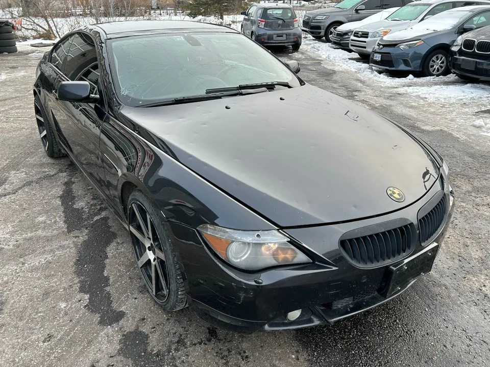 2007 BMW 6 Series 650i 6 SPD MANUAL COUPE, RARE ONE OF A KIND. (