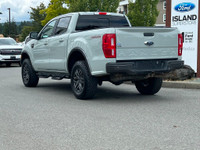 This 2021 Ford Ranger Lariat has a Cactus Grey Exterior and Ebony Leather Interior with seating for... (image 3)