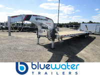 2024 K-Trail Galvanized Beavertail Gooseneck Trailer 35,520 Lb -