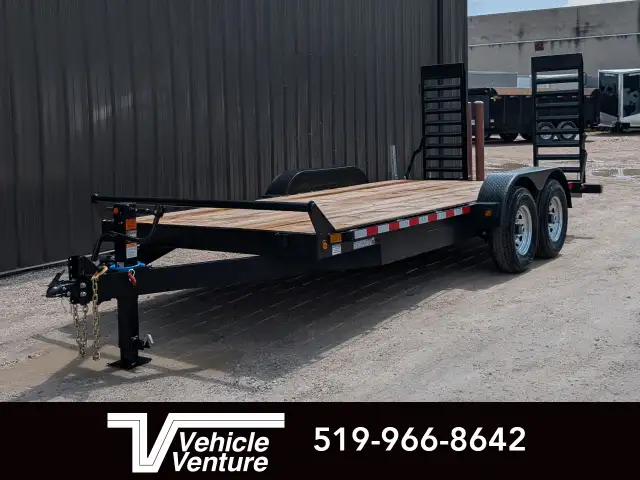 2025 CANADA TRAILER 7X18 CAR & EQUIPMENT TRAILER 14000 GVWR in Cargo & Utility Trailers in Oakville / Halton Region - Image 2