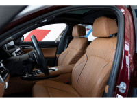 2022 BMW 750i xDrive AWD 8-Speed Automatic V8 EXTERIOR - AVENTURINE RED III METALLIC INTERIOR - COGN... (image 8)