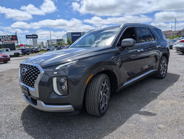 2021 Hyundai Palisade ULTIMATE CALLIGRAPHY | NAVI| LEATHER | PAN in Cars & Trucks in London - Image 3