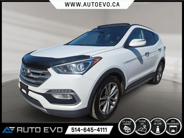 2017 Hyundai Santa Fe LIMITED AWD * CUIR * TOIT PANORAMIQUE * GP in Cars & Trucks in City of Montréal