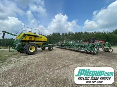 2002 John Deere 1820 Drill and 1900 Cart WE SHIP DIRECT TO YOU, USA and Worldwide!! Financing Availa...