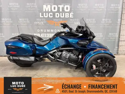 Can-Am Spyder F3-T SE6 2023 SEULEMENT 3 426 KM BALANCE DE GARANTIE BEST 24 AOÛT 2026 TRANSMISSION SE...