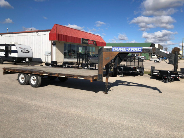 2013 Sure-Trac 8.5 x 18 LP Deckover in Cargo & Utility Trailers in Winnipeg - Image 2
