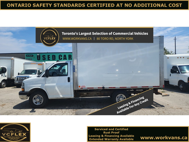 2020 GMC Savana Van G3500 - 12Ft Box - 6.0LV8 Gasoline - Pull Ou in Cars & Trucks in City of Toronto
