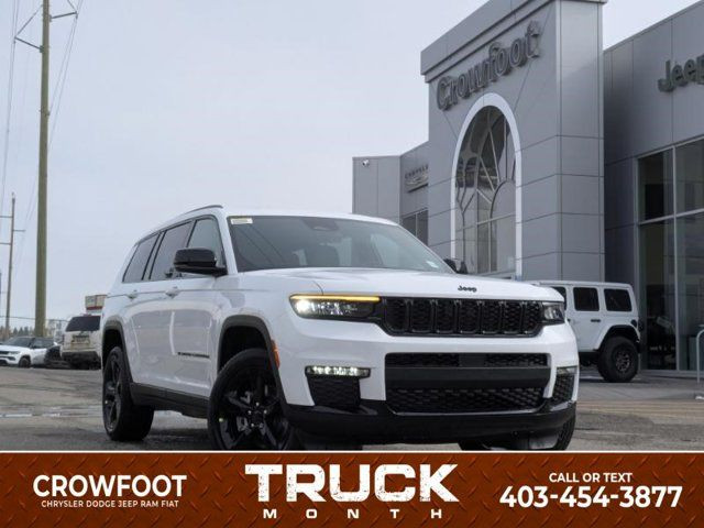 2025 Jeep Grand Cherokee L Limited - Trailer Tow - Black in Cars & Trucks in Calgary