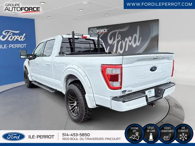2022 Ford F-150 LARIAT HYBRID, 4X4, NAVIGATION, CUIR62863211514499122