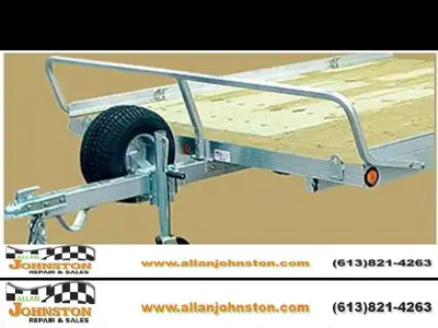 New Triton aluminum front rail kit for an ATV88 trailer. This aluminum front rail kit provides nice...