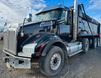 2016 Kenworth T880 Tri Axle Dump Truck Spiff 