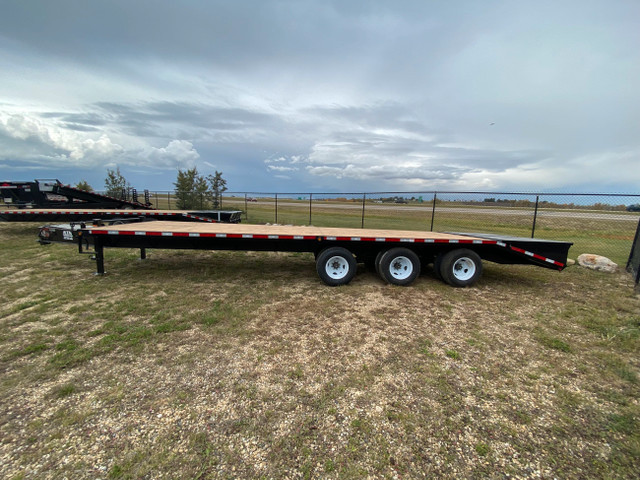 2026 32' Triple Dually Flat Deck Trailer (3)10k Axles Monster Ra in Cargo & Utility Trailers in Red Deer - Image 4
