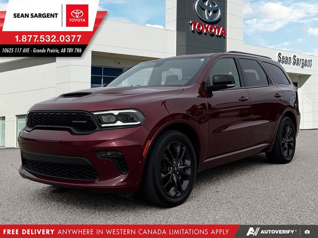 2022 Dodge Durango R/T, FREE DELIVERY ANYWHERE IN WESTERN CANADA in Cars & Trucks in Grande Prairie
