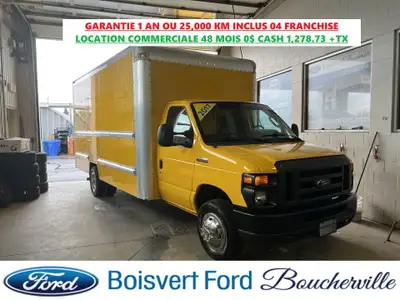FORD E-450 2017 CUBE 16 PIEDS AVEC RAMPE MOTEUR 6.8L CRUISE CONTROLE 176 WB 14,500 GVWR GARANTIE 1 A...