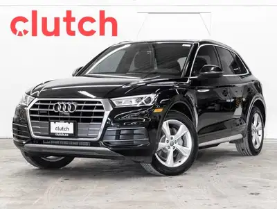 2019 Audi Q5 Progressiv w/ Apple CarPlay, 360 View Cam, Tri Zone