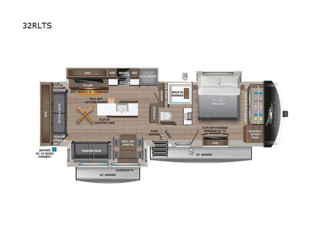 2025 Jayco Pinnacle 32RLTS in Travel Trailers & Campers in Oshawa / Durham Region - Image 3