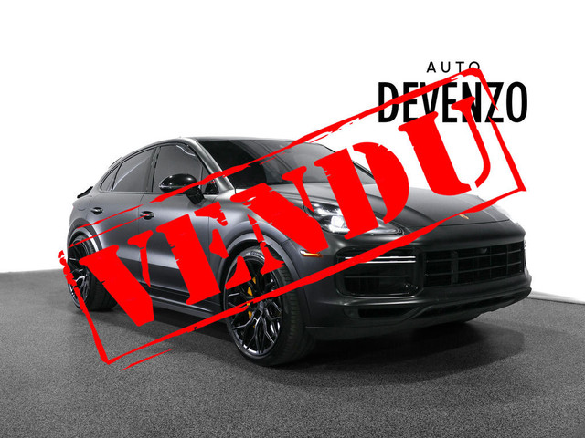 2020 Porsche Cayenne Turbo Coupe AWD 541HP Performance Package in Cars & Trucks in Laval / North Shore